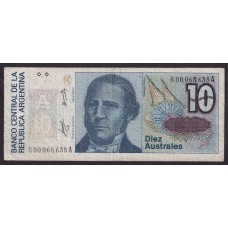 ARGENTINA COL. 698R BILLETE REPOSICION
